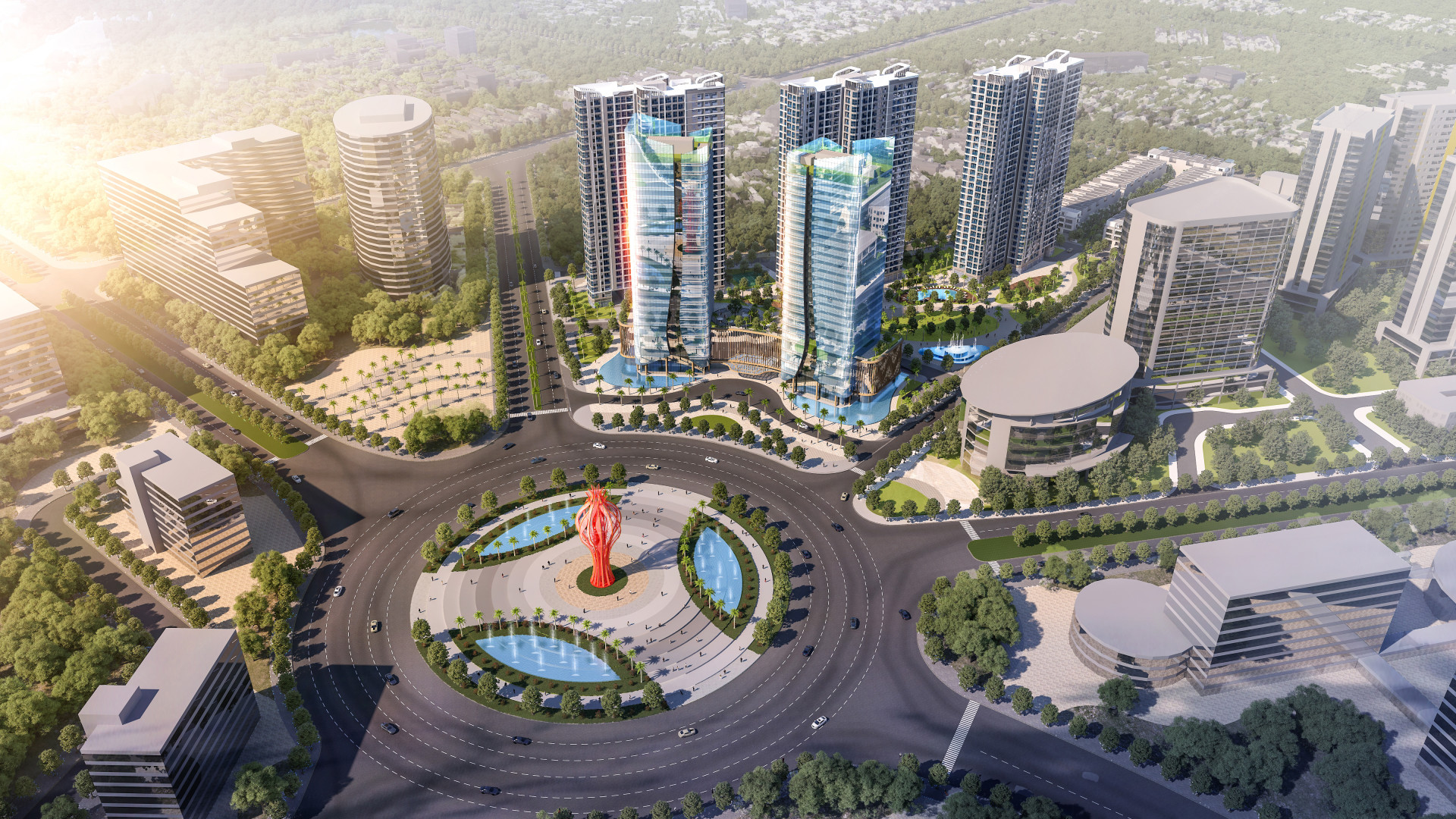 phối cảnh dự án mik group bắc ninh